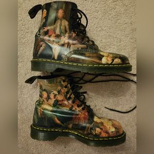 Dr Martens x Hogarth A Rake's Progress 1460 boots; Size 43